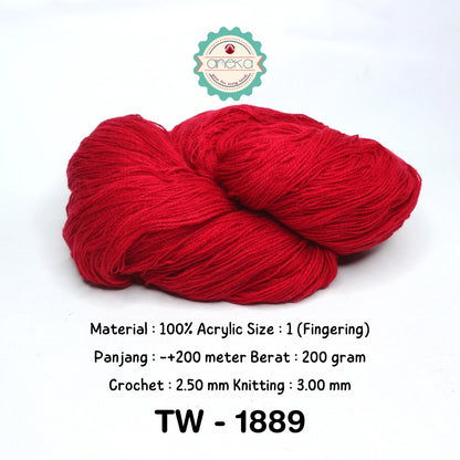 KATALOG - Benang Rajut Wool / Wol / Siet Yarn 200 gram TAIWAN (BENTUK HANK, TIDAK DIGULUNG) Part 1