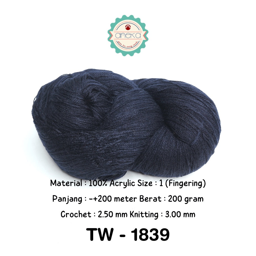 KATALOG - Benang Rajut Wool / Wol / Siet Yarn 200 gram TAIWAN (BENTUK HANK, TIDAK DIGULUNG) Part 1