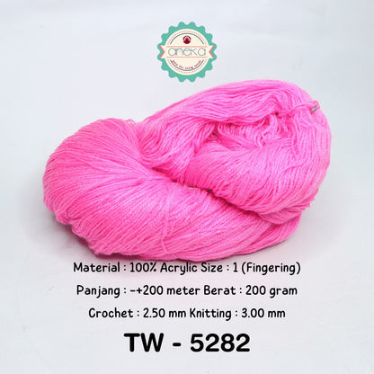 KATALOG - Benang Rajut Wool / Wol / Siet Yarn 200 gram TAIWAN (BENTUK HANK, TIDAK DIGULUNG) Part 1