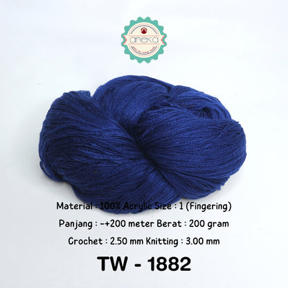 KATALOG - Benang Rajut Wool / Wol / Siet Yarn 200 gram TAIWAN (BENTUK HANK, TIDAK DIGULUNG) Part 1