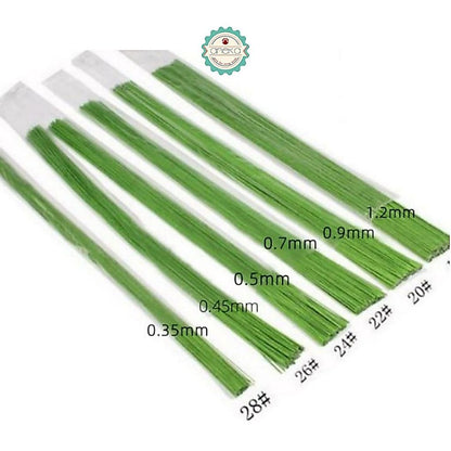 KATALOG - [100GR] Kawat Bunga No. 14 /  No. 16 / No. 18 / No. 20 / No. 22 / No. 24 / No.26 / Flower Wire / Tangkai Bunga