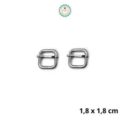 ANEKA - [2PCS] Rel Tas / Ring Jalan Kotak
