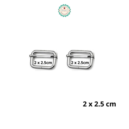 ANEKA - [2PCS] Rel Tas / Ring Jalan Kotak