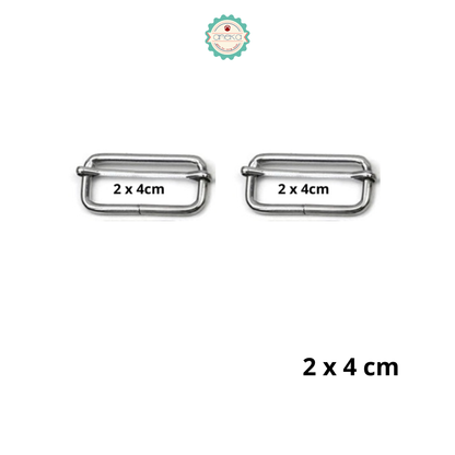 ANEKA - [2PCS] Rel Tas / Ring Jalan Kotak