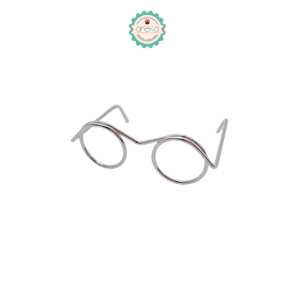 KATALOG - [5PCS] Kaca Mata Mini Boneka / Doll Glasses / Mini Eyeglasses Dress Up / Toys Accessories